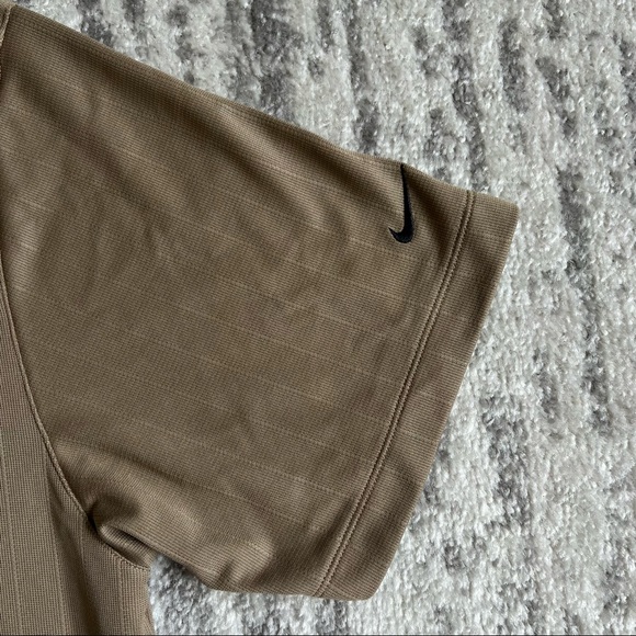 Nike Golf Polo Shirt Dri-Fit Strong Bonds Brown Men Size XL - Picture 4 of 7